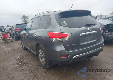 2015 Nissan Pathfinder Sv из США, поврежденный, VIN 5N1AR2MN7FC708468